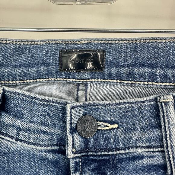 MOTHER The Mid Rise Dazzler Ankle Size 29 We The Animals Straight Leg Stretch - Picture 9 of 16